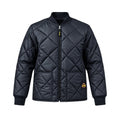 1221-J The Bravest Diamond Quilt Jacket, Navy, front