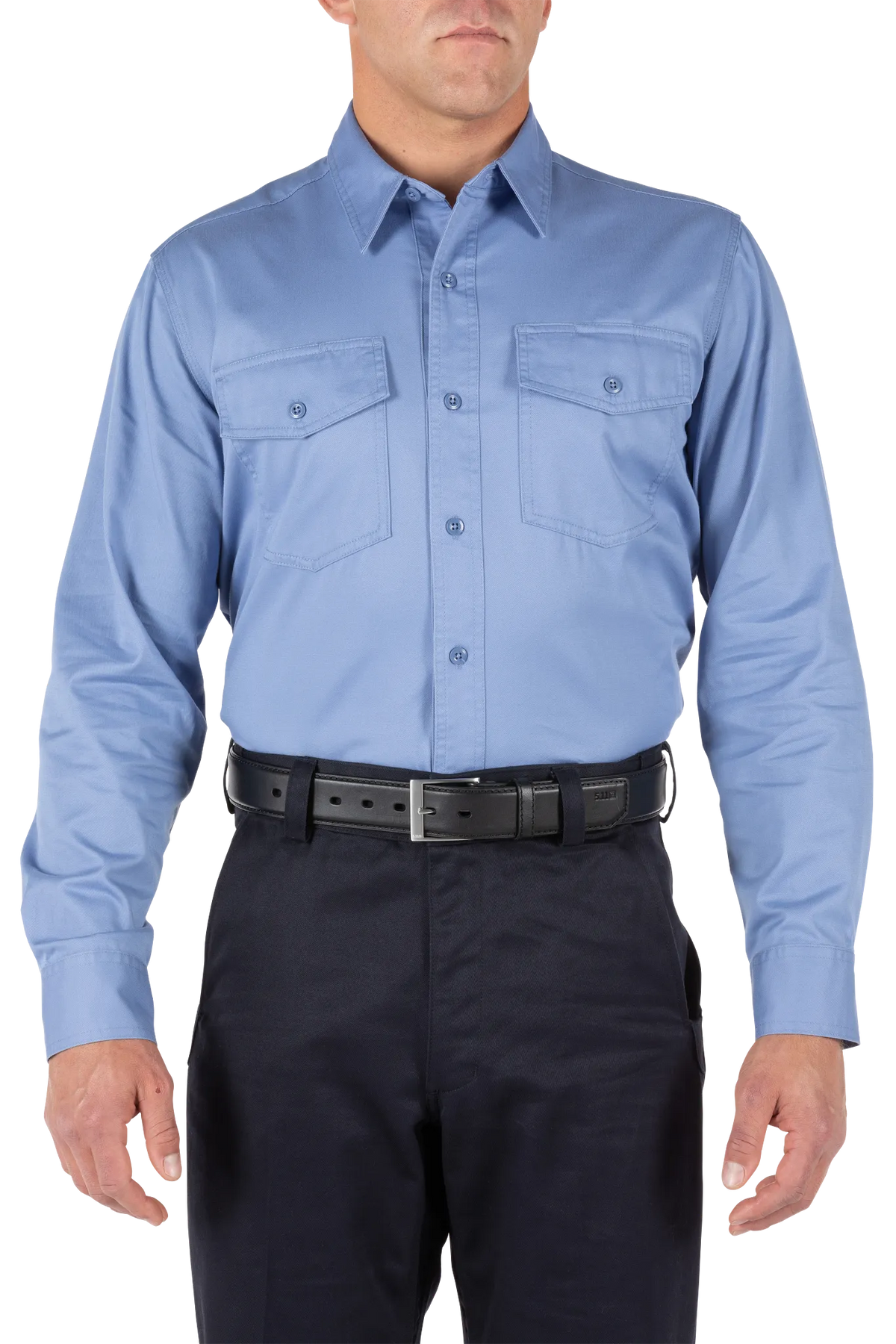 5.11 Company Long Sleeve Shirt, Fire Med Blue