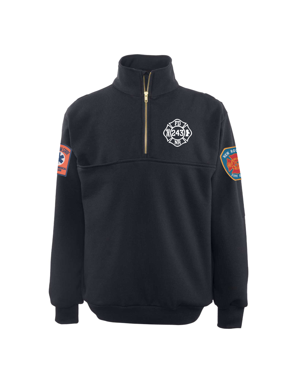 Game Sportswear The Responder Turtleneck Job Shirt - Navy (Custom)