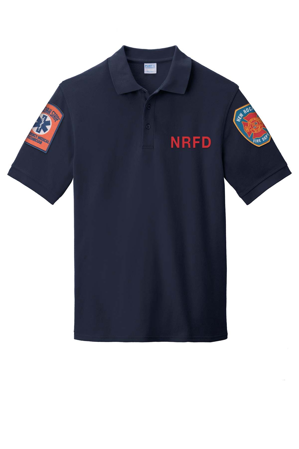Port & Co Combed Ring Spun Pique Polo