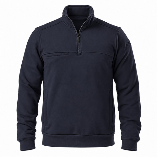 Mount Vernon FD Probationary Job Shirt - 5.11 1/4 Zip Navy